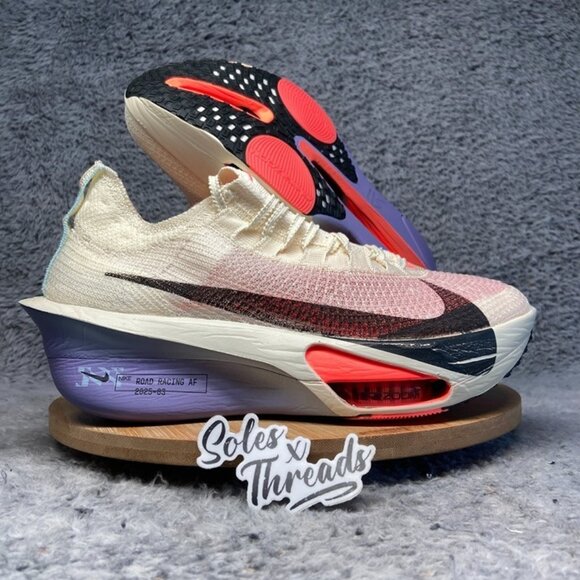 Nike Alphafly NEXT% 3 Women Size 11 = Men Size 9.5 Coconut Milk FD8315-101 - Picture 1 of 7
